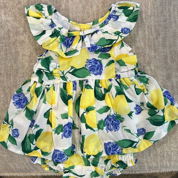 Janie and Jack lemon summer dress! Brand new with tags - Picture 1 of 3